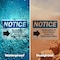 Signmission No Deliveries To This Entrance Sign, Vinyl Decal, 10in W x 7in L, 2PK OS-2PACK-NS-D-710-L-14476 - alternate 2